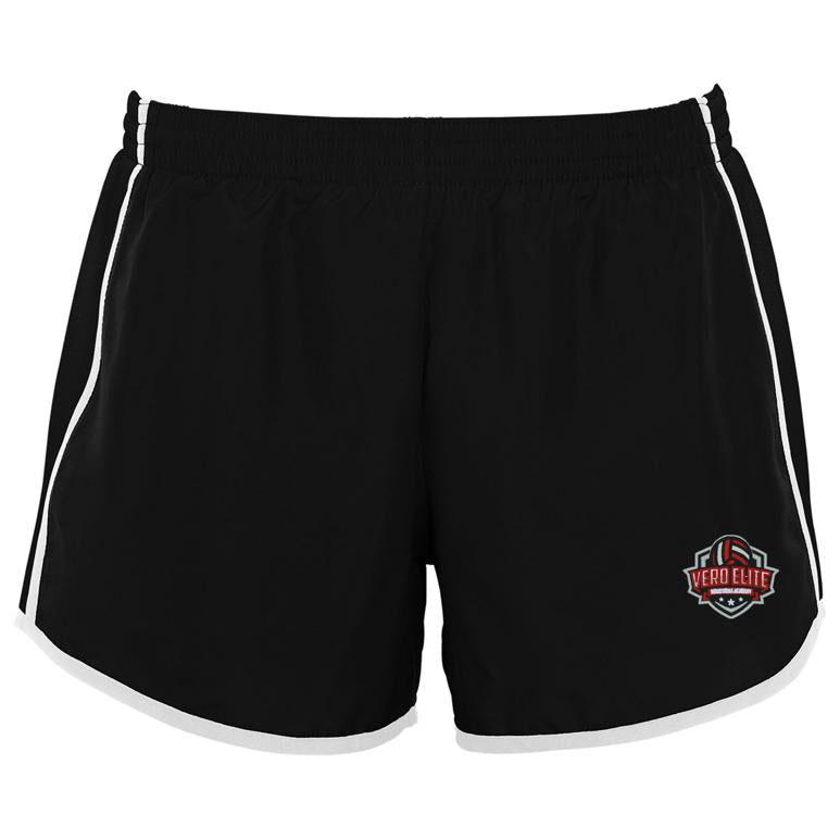 Augusta Ladies Pulse Shorts - black white