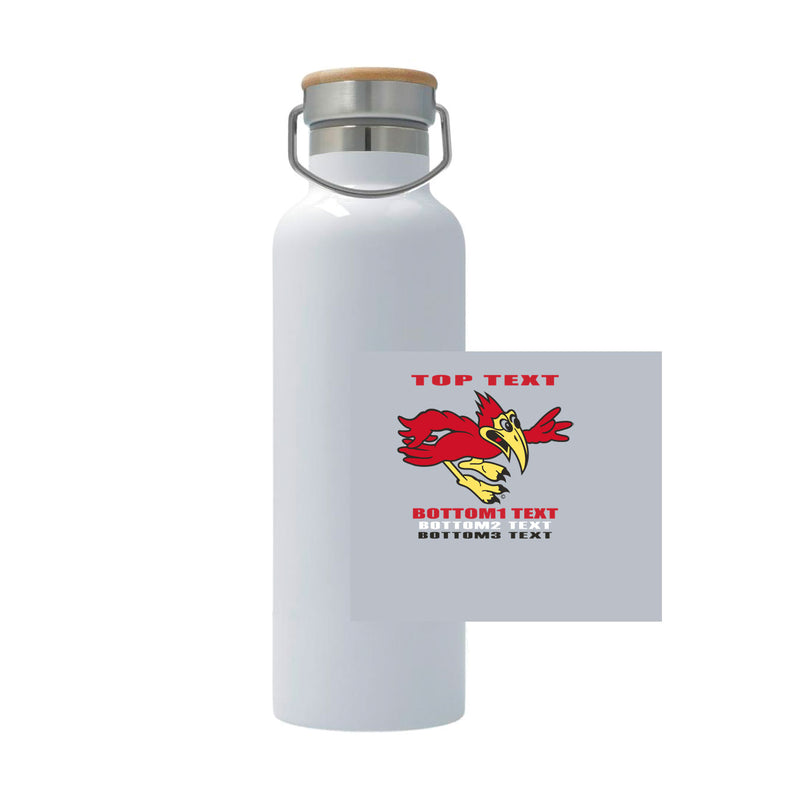 25oz Stainless Steel Thermos - White