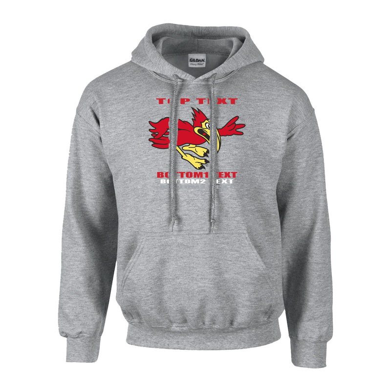 Fleece Hoodie - Sport Grey