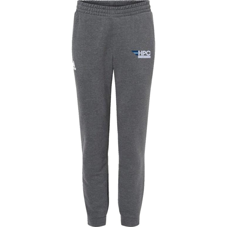 Adidas Fleece Joggers - Dark Grey Heather