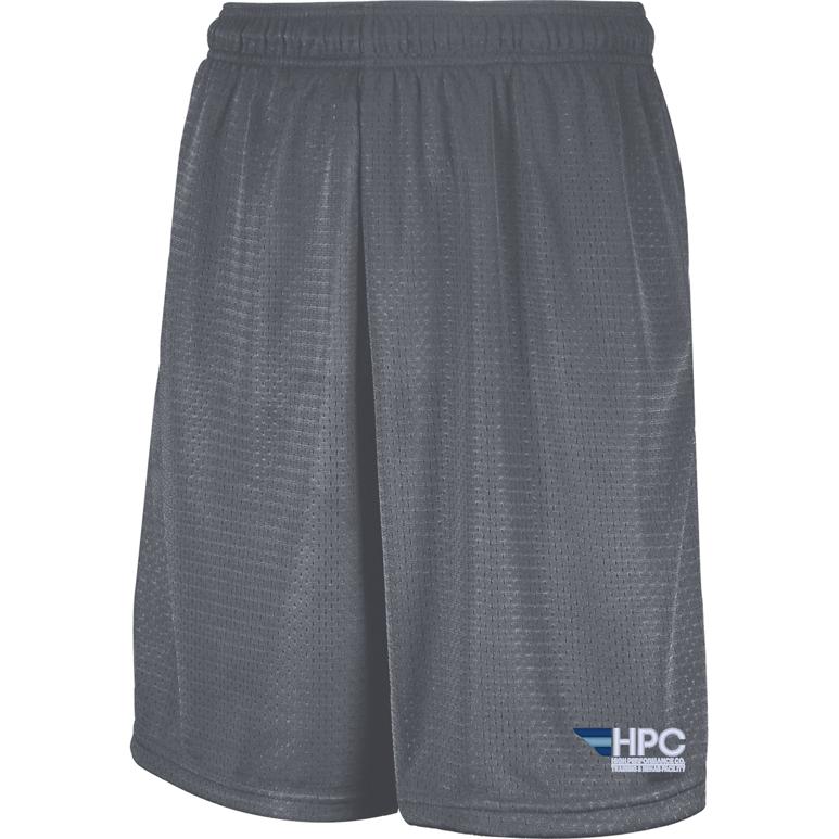 Russell Mesh Shorts with Pockets - Steel