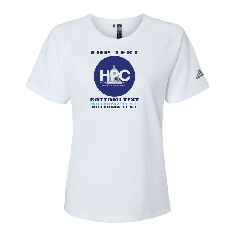 Adidas Women's Blended T-Shirt - White