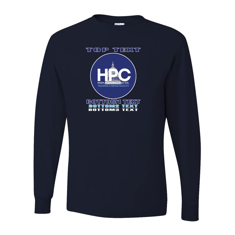 Dri-Power Long Sleeve T-Shirt - Black