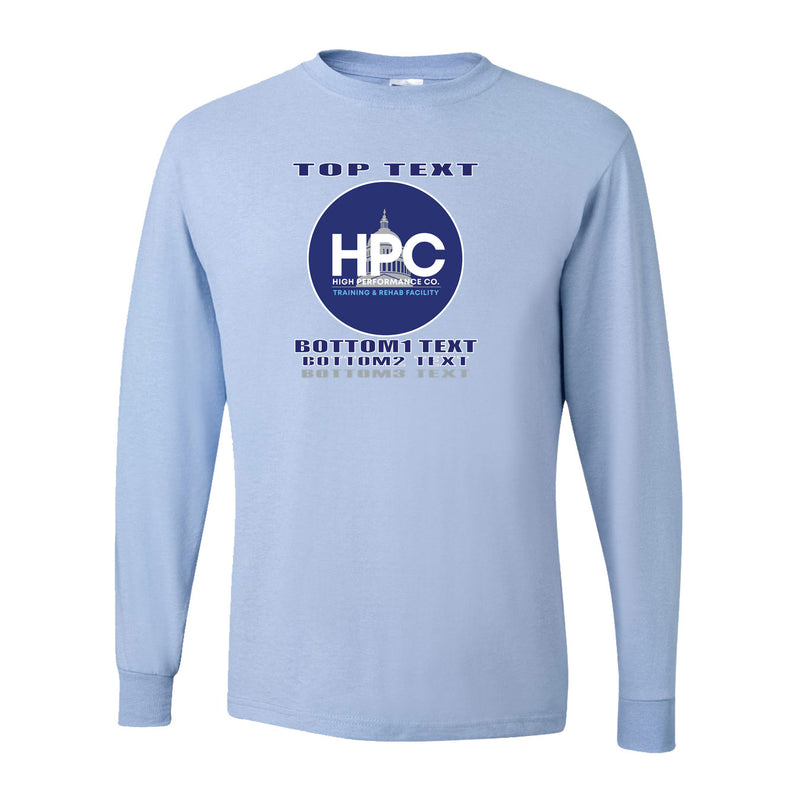 Dri-Power Long Sleeve T-Shirt - Light Blue