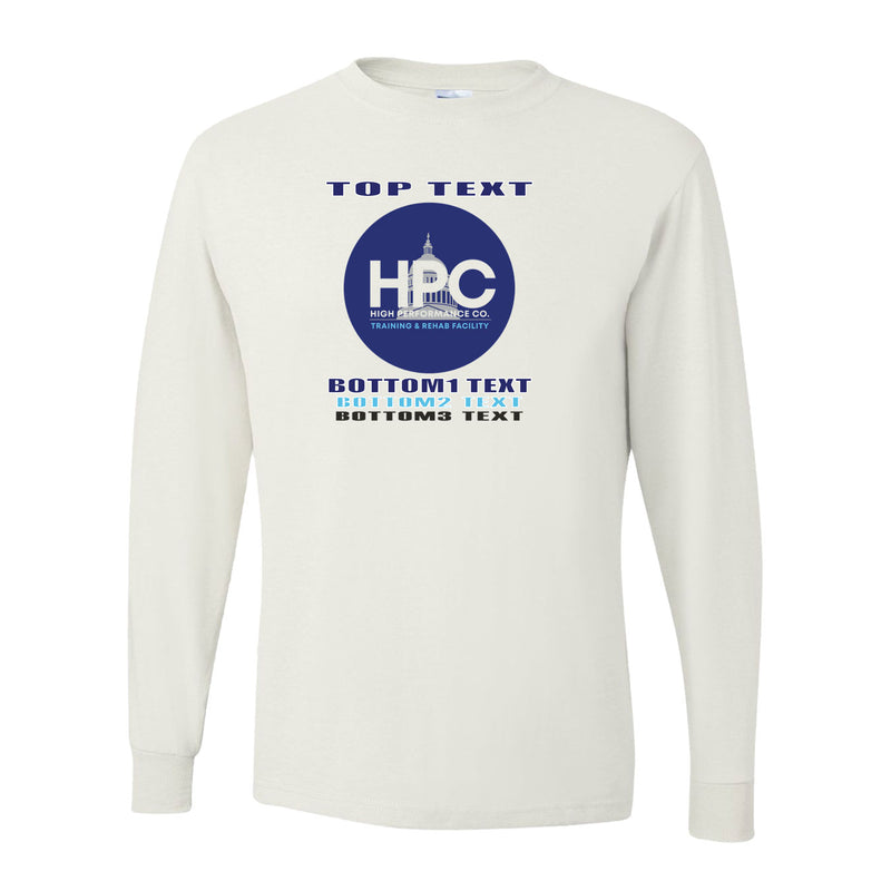 Dri-Power Long Sleeve T-Shirt - White