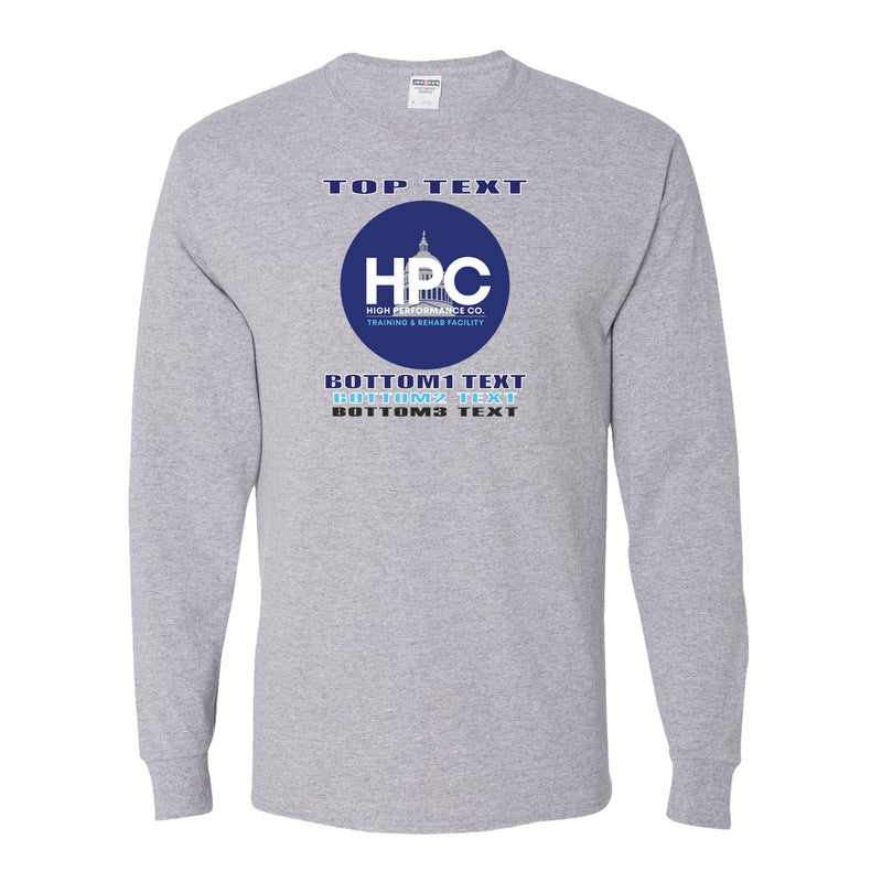 Youth Dri-Power Long Sleeve T-Shirt - Athletic Heather