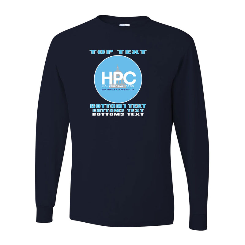 Youth Dri-Power Long Sleeve T-Shirt - Navy