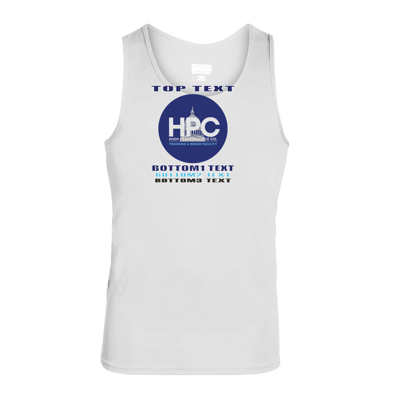 Youth Performance Tank - White