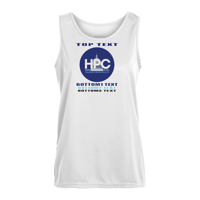 Women's Performance Tank - White