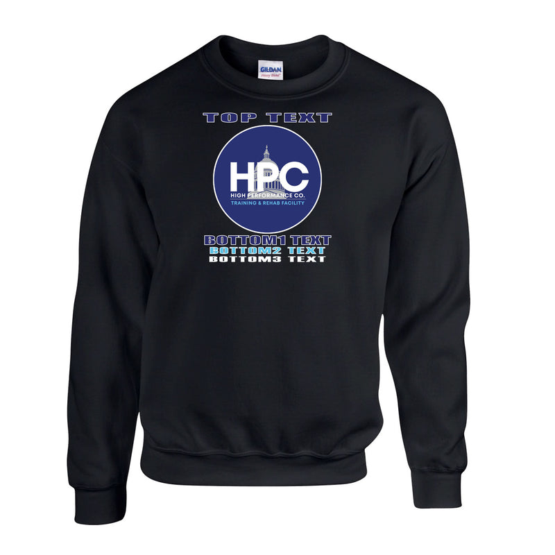 Fleece Crewneck - Black