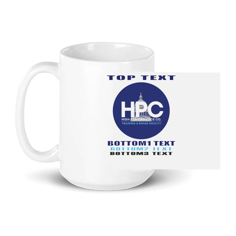 15oz Coffee Mug - White