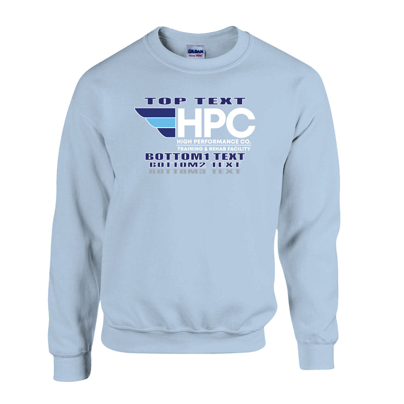 Fleece Crewneck - Light Blue