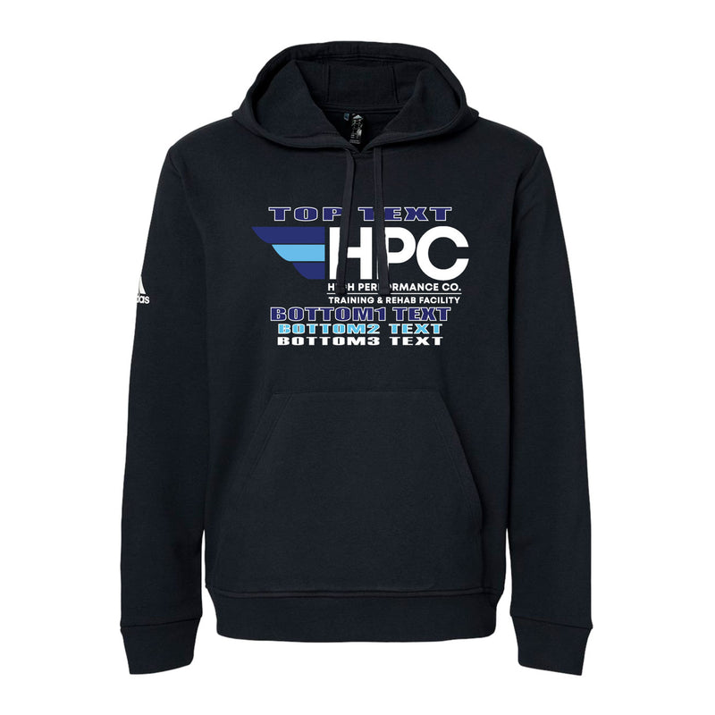 Adidas Hooded Sweatshirt - Black