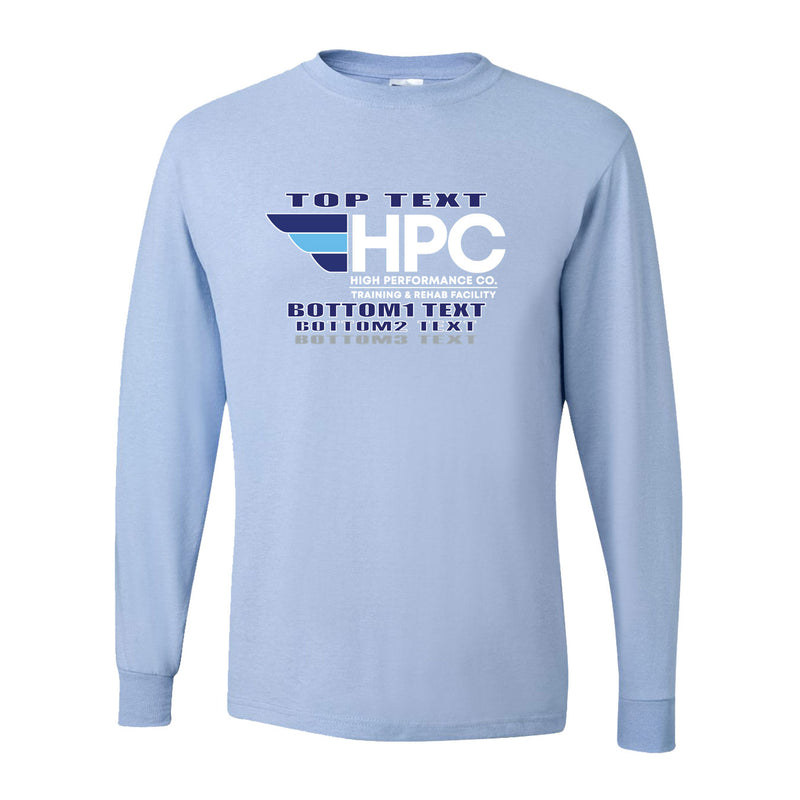 Dri-Power Long Sleeve T-Shirt - Light Blue