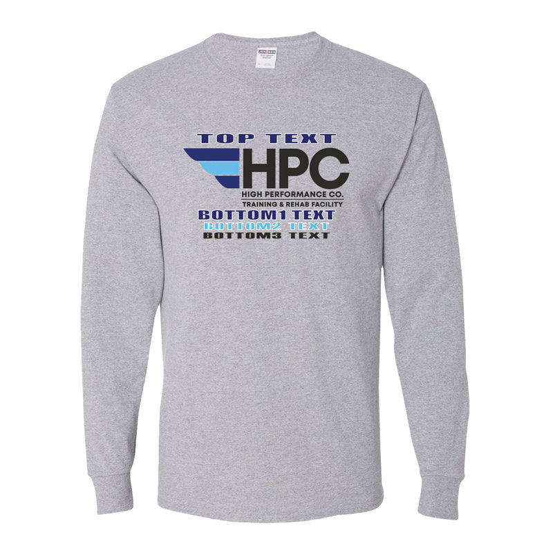 Youth Dri-Power Long Sleeve T-Shirt - Athletic Heather