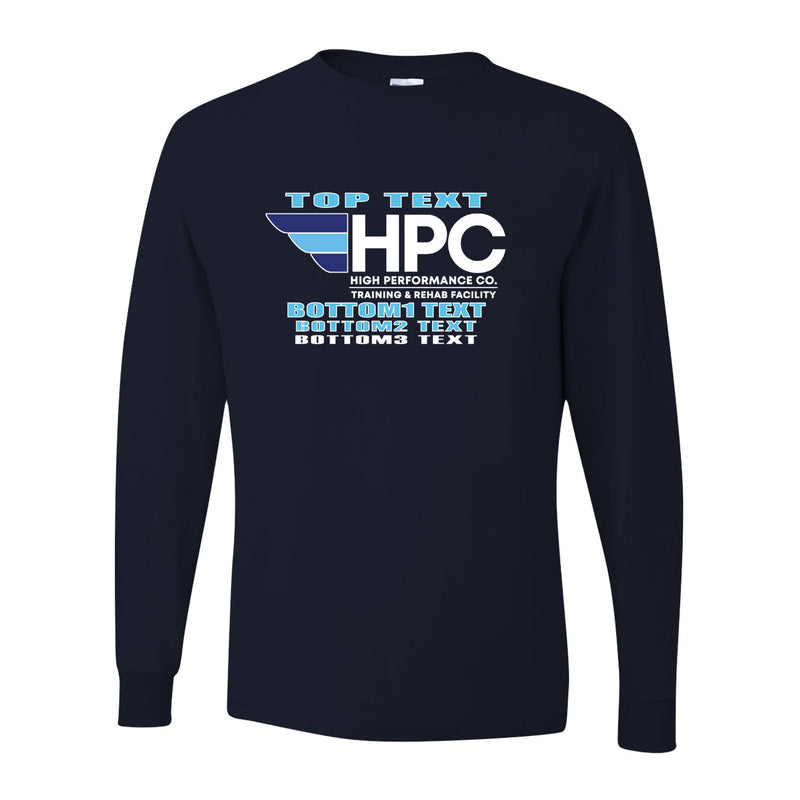 Youth Dri-Power Long Sleeve T-Shirt - Navy