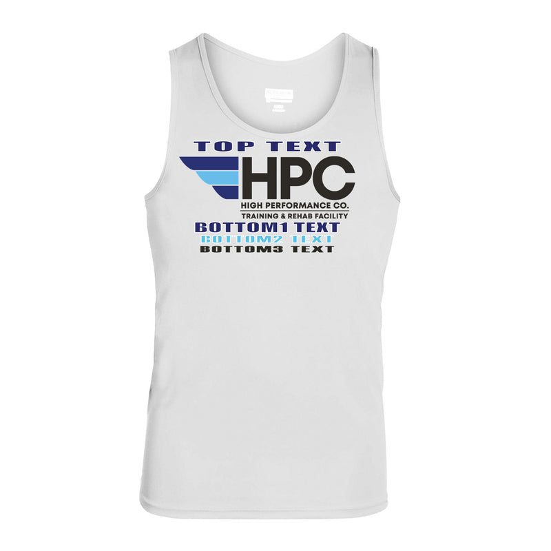 Youth Performance Tank - White