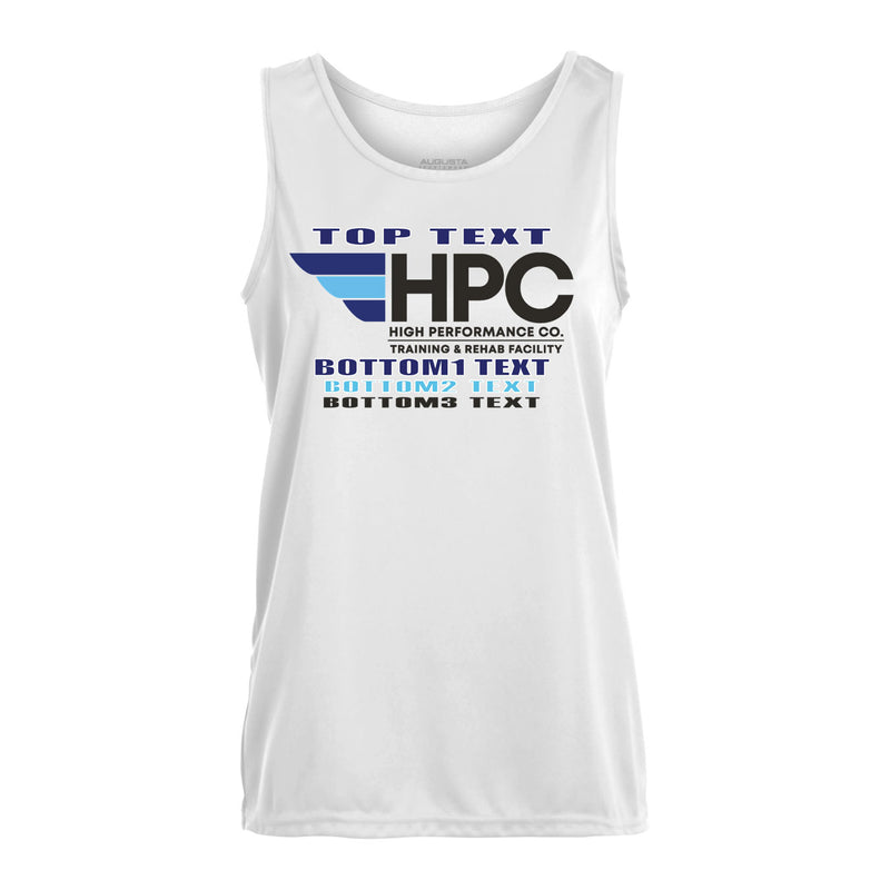 Women's Performance Tank - White