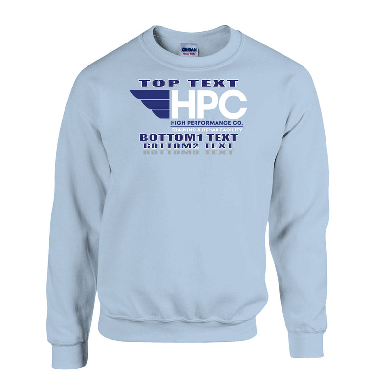 Fleece Crewneck - Light Blue