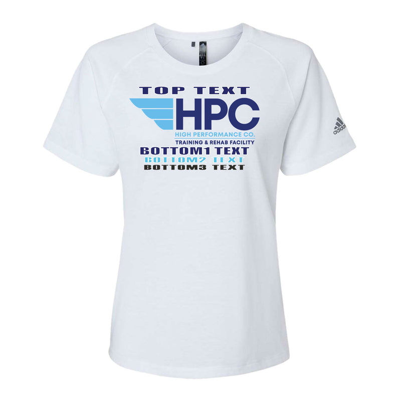 Adidas Women's Blended T-Shirt - White