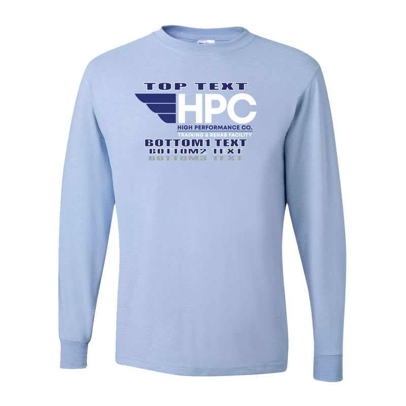 Dri-Power Long Sleeve T-Shirt - Light Blue