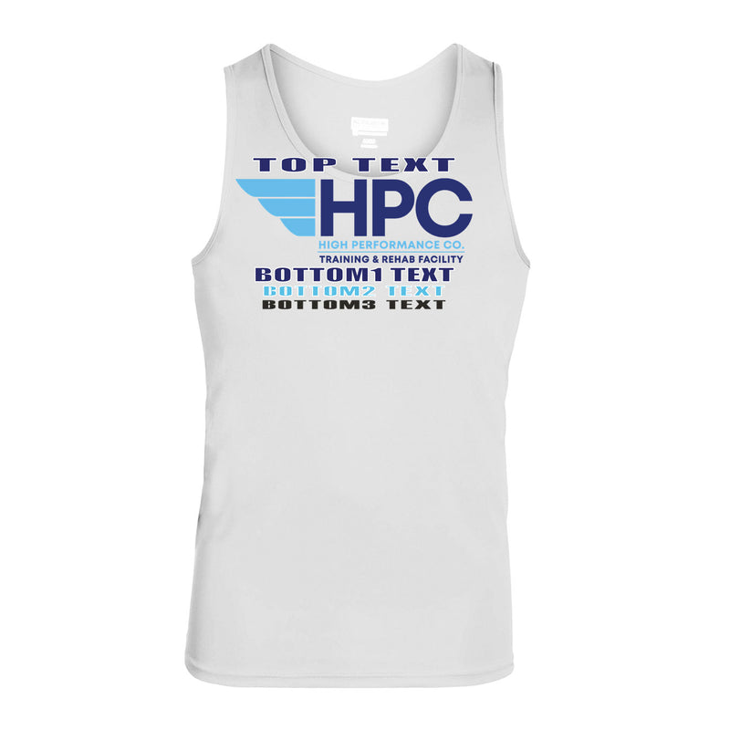Youth Performance Tank - White
