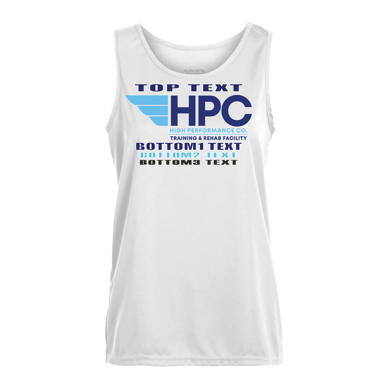 Women's Performance Tank - White