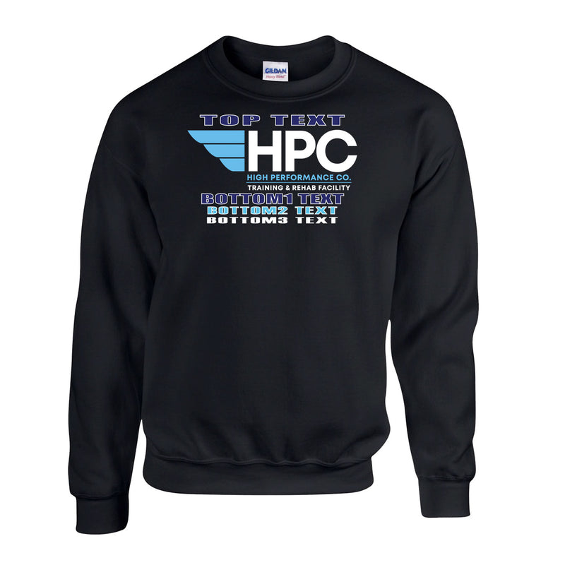 Fleece Crewneck - Black