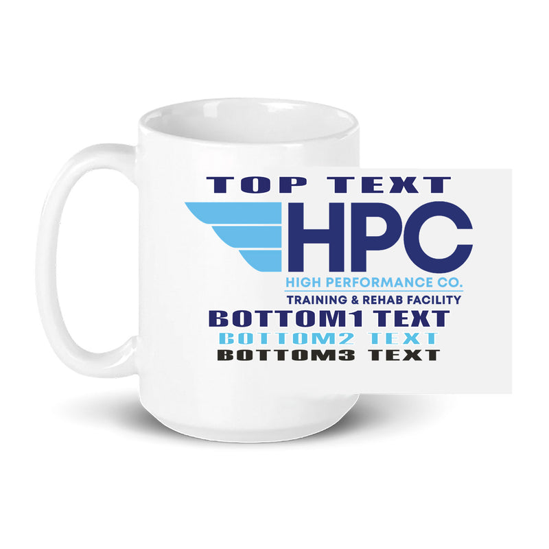 15oz Coffee Mug - White