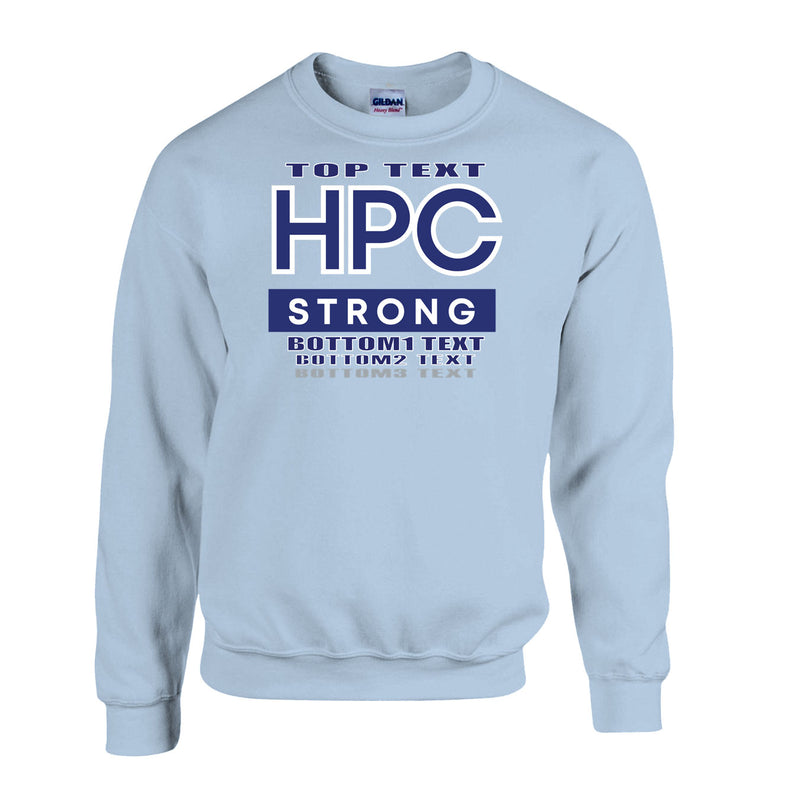 Fleece Crewneck - Light Blue