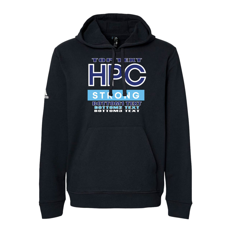 Adidas Hooded Sweatshirt - Black