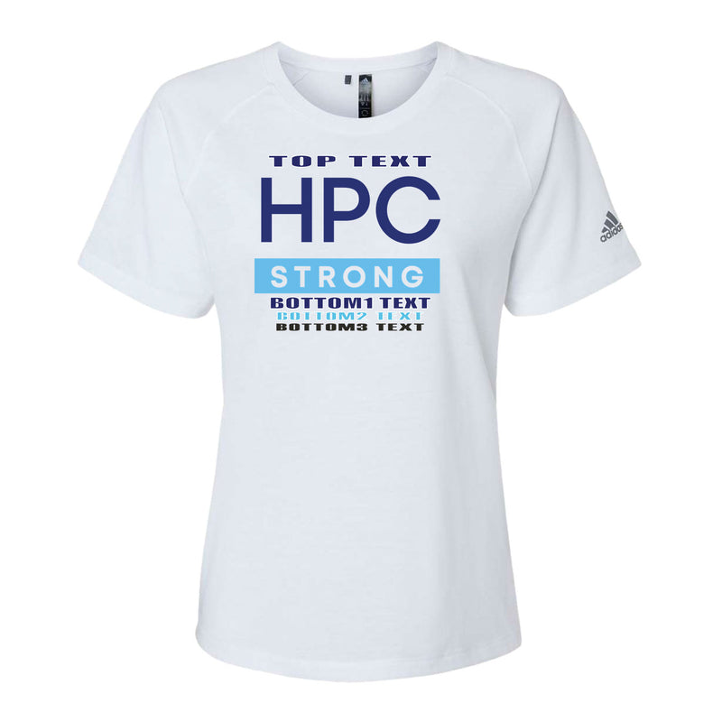 Adidas Women's Blended T-Shirt - White