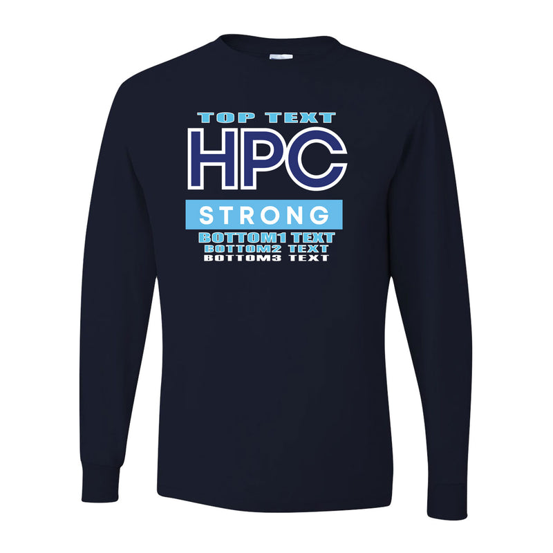 Youth Dri-Power Long Sleeve T-Shirt - Navy