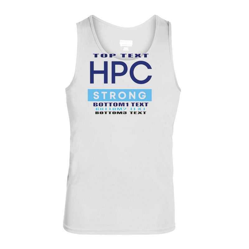 Youth Performance Tank - White