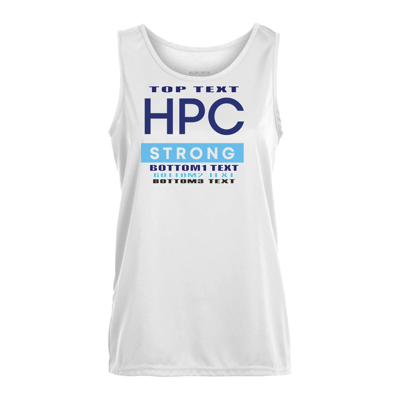 Women's Performance Tank - White