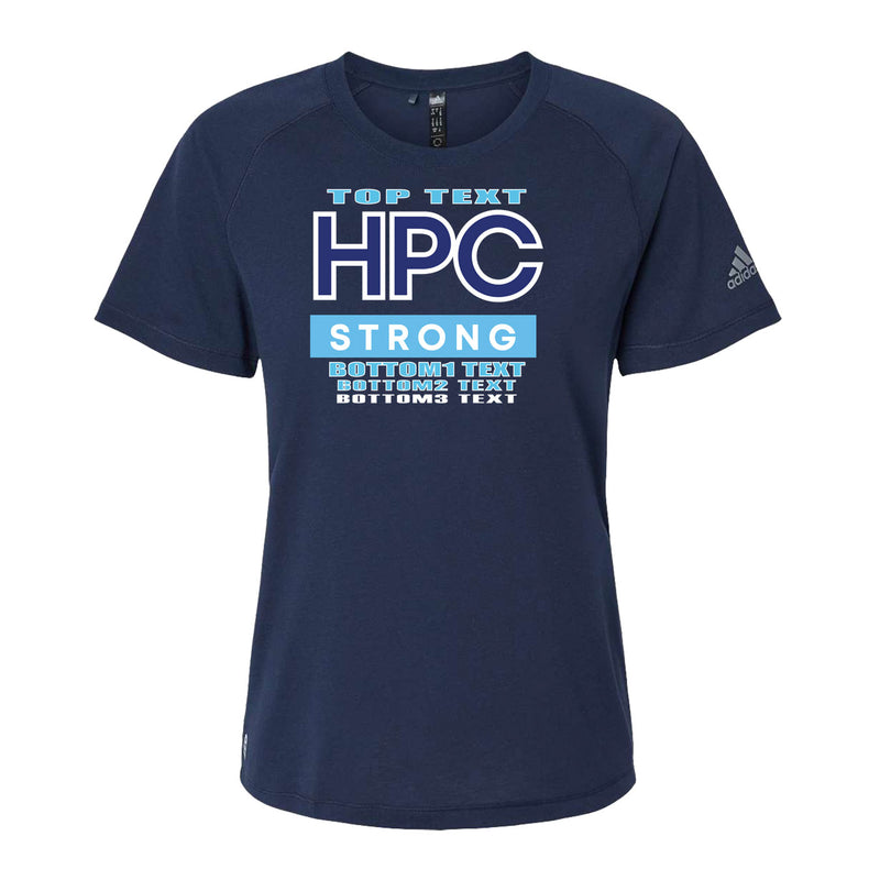 Adidas Women's Blended T-Shirt - Collegiate Navy
