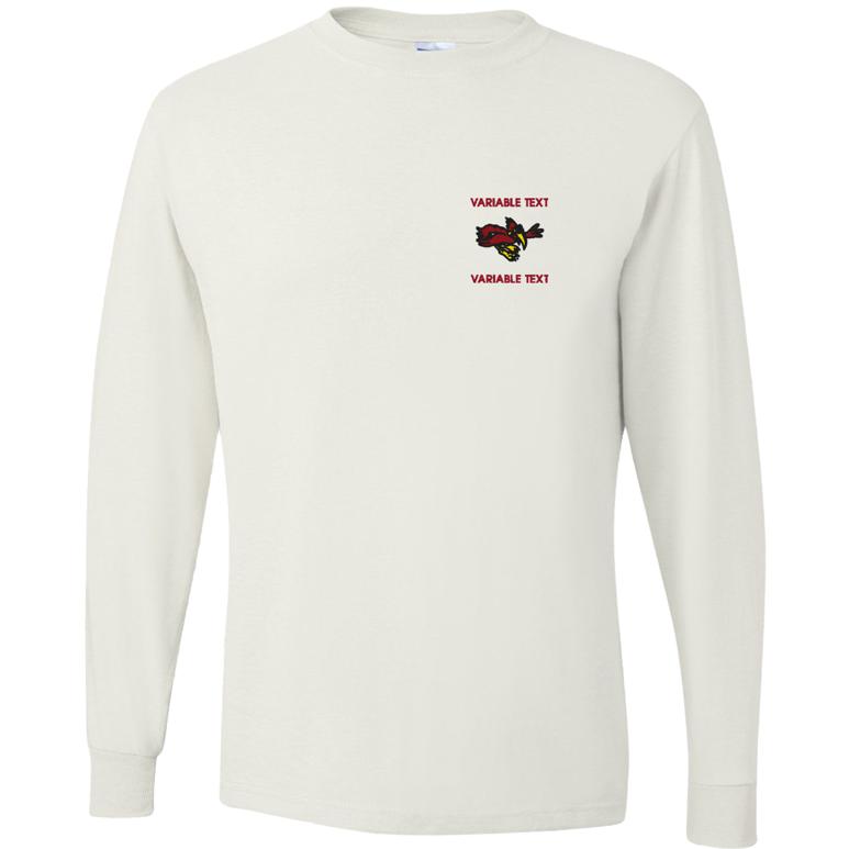Dri-Power Long Sleeve T-Shirt - White