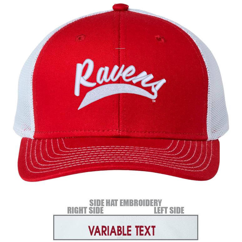 The Game Everyday Trucker Cap - cardinal/ white