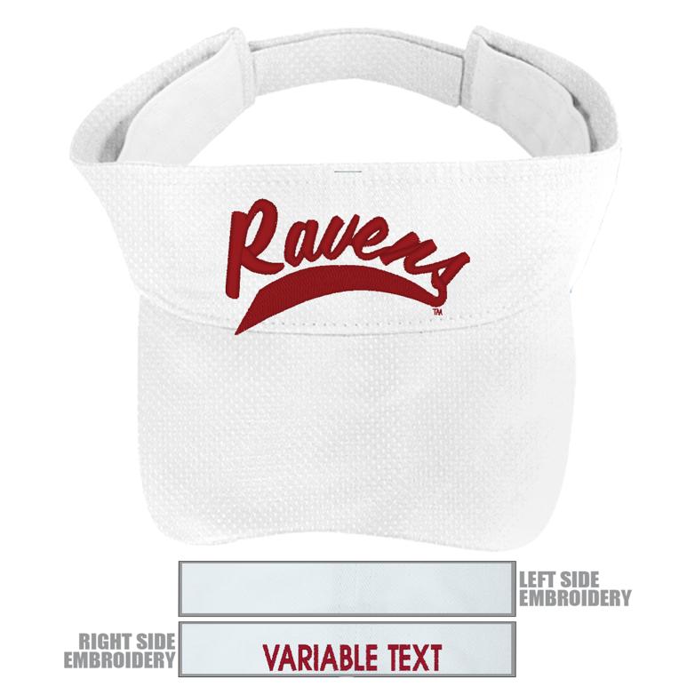 Athletic Mesh Visor - White