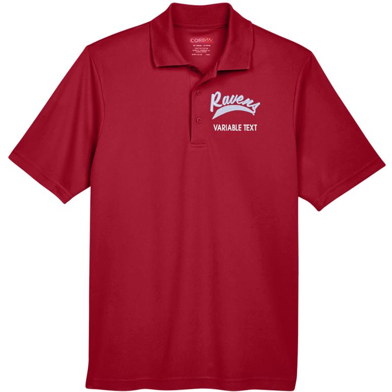 Men's Performance Polo - classic red