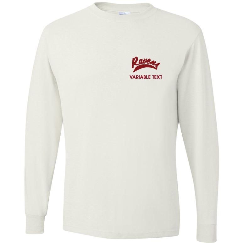Dri-Power Long Sleeve T-Shirt - White