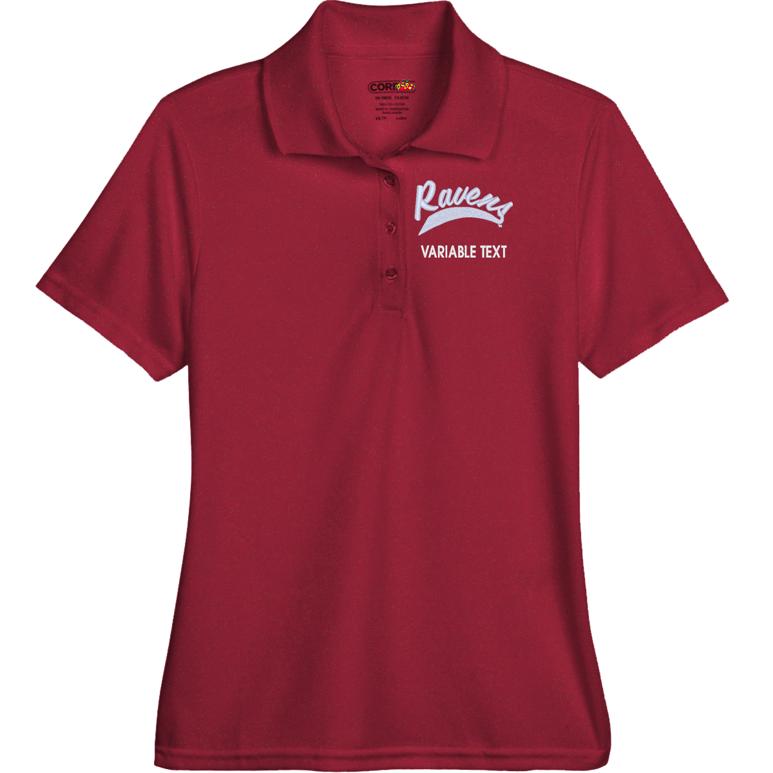 Women's Performance Polo - classic red