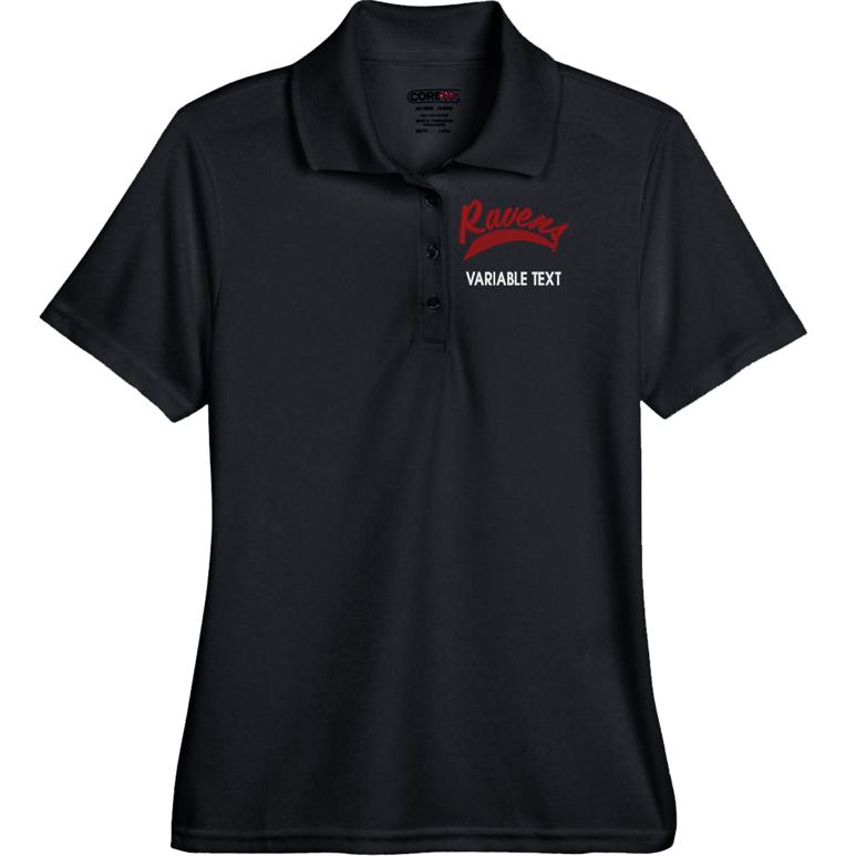 Women's Performance Polo - black