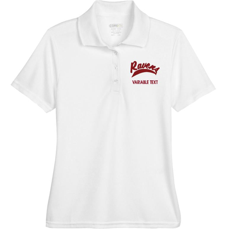 Women's Performance Polo - white