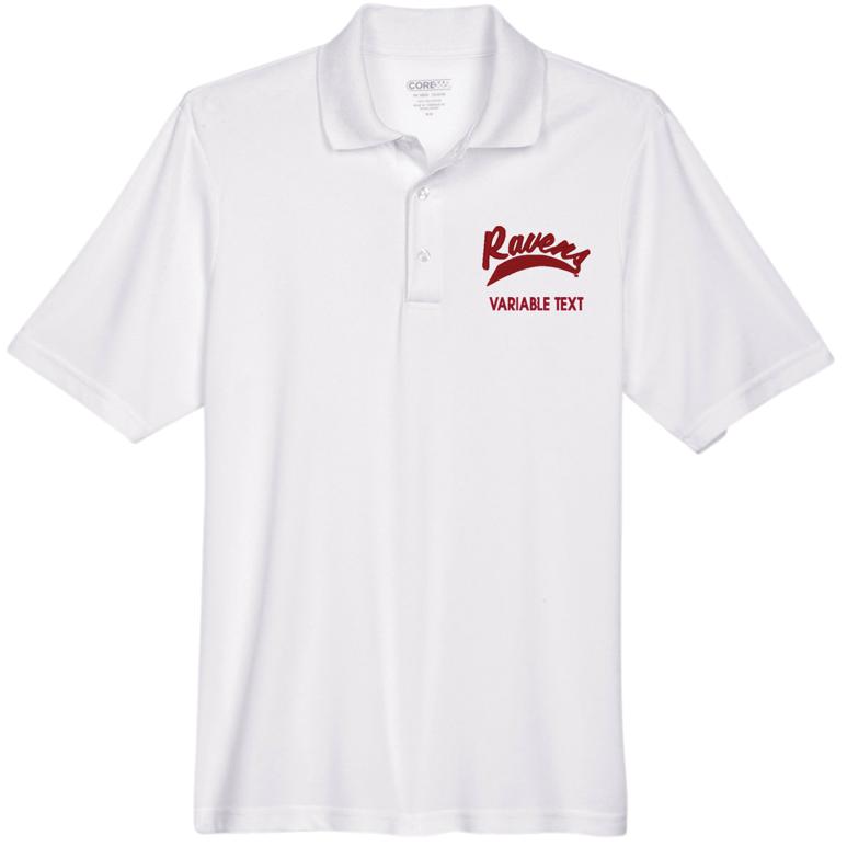 Men's Performance Polo - white