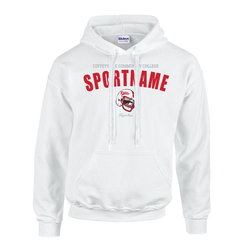 Fleece Hoodie - White