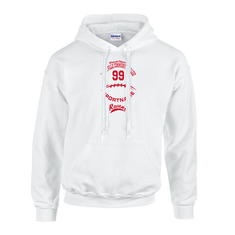 Fleece Hoodie - White
