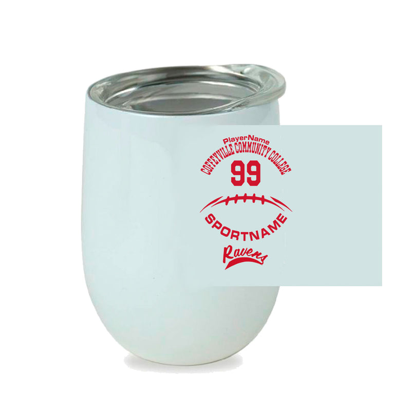 Stemless Wine Cup - white