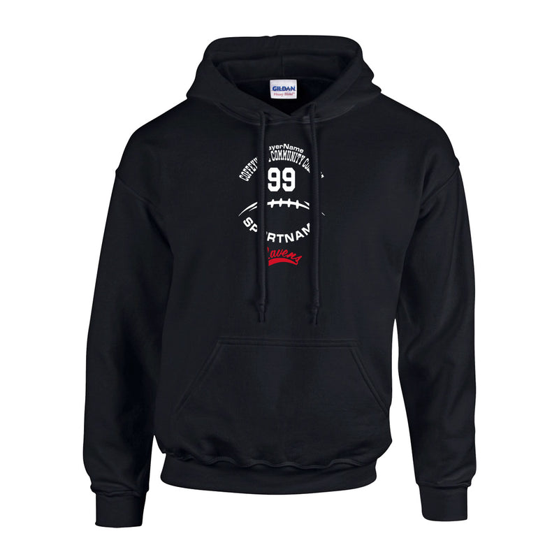 Fleece Hoodie - Black