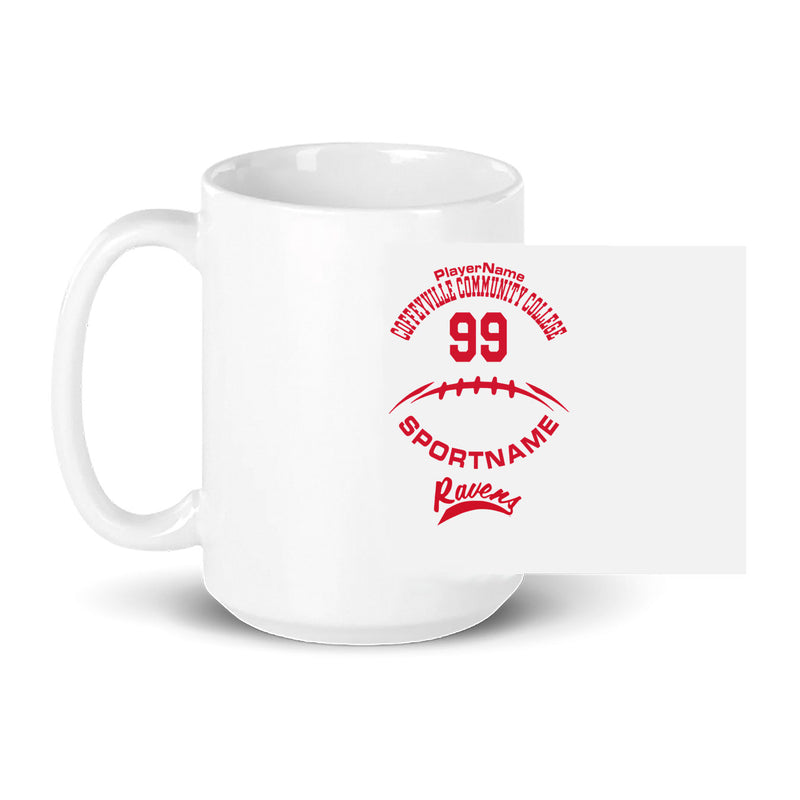 15oz Coffee Mug - white
